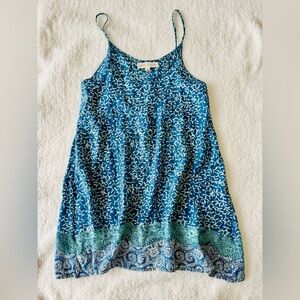 Natalie Martin 100% Silk Mini Boho Dress XS